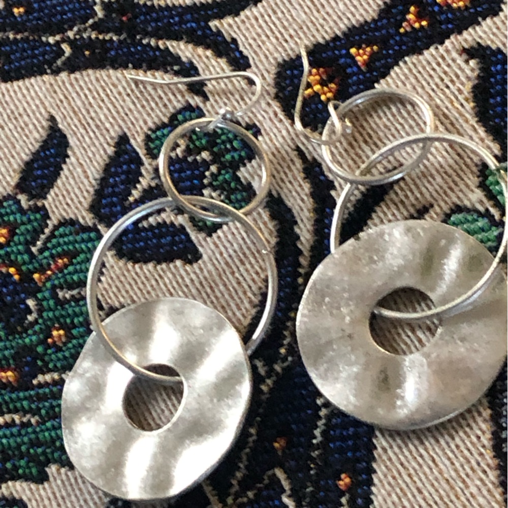 Silver Earrings New Old Stock